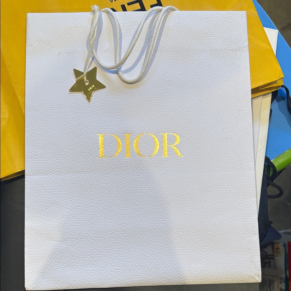 Dior White and Gold Women's Bag
